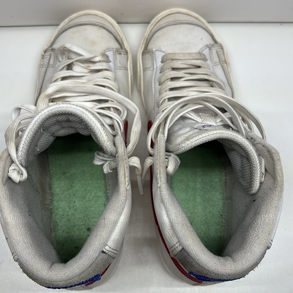 Nike Kids Blazer Mid 77 red and white size 6Y - Picture 7 of 9